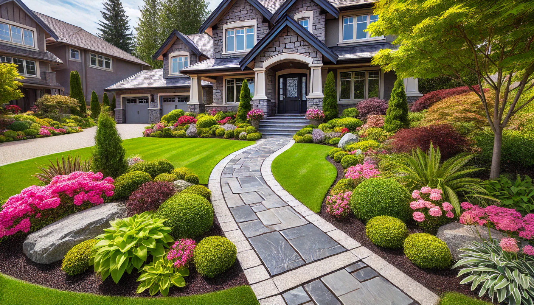 Enhancing Curb Appeal with Custom Walkways and Driveways